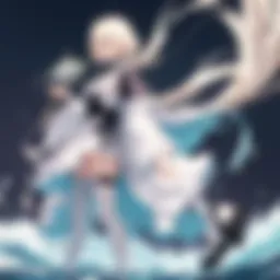 Key female character from Bleach showcasing strength and determination