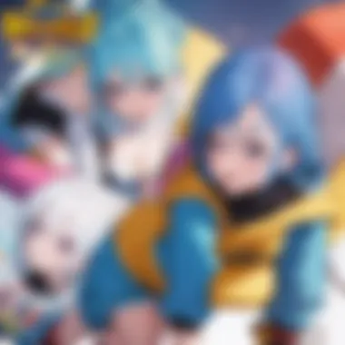 An artistic representation of the cultural impact of Dragon Ball