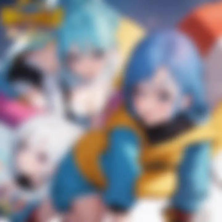 An artistic representation of the cultural impact of Dragon Ball