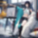 Streaming interface of Funimation showcasing Naruto Shippuden