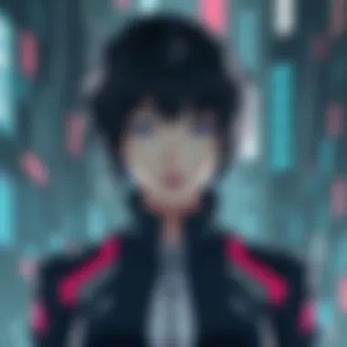 Conceptual artwork showcasing the essence of Ghost in the Shell: Stand Alone Complex