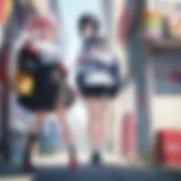 A vibrant collage of popular anime characters representing diverse personalities.