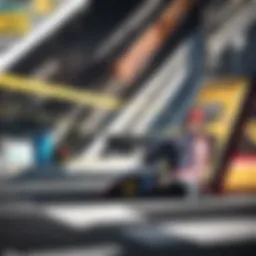 A thrilling street racing scene from Initial D