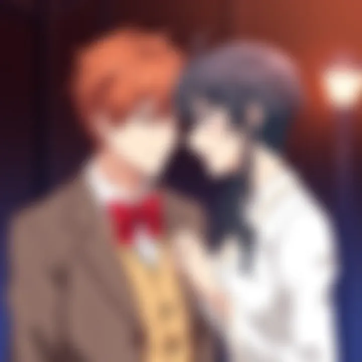 Character Dynamics in Junjou Romantica Character dynamics illustrated within the story