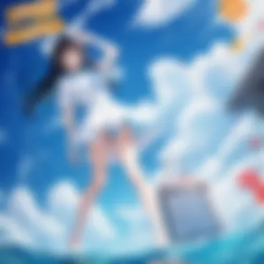 Fan Art Inspired by Nisekoi's English Dub Fan art representing the impact of the English dub on viewers