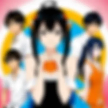 Voice Actors Behind Nisekoi's English Dub A collage of voice actors involved in the English dub of Nisekoi
