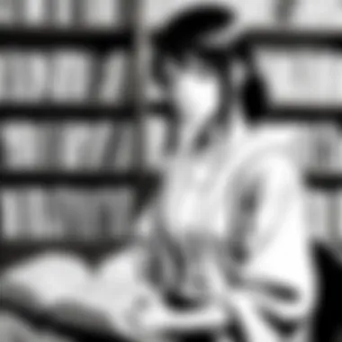 A variety of manga formats including volumes and digital tablets