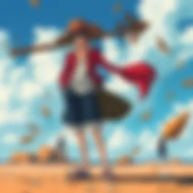 A visual representation of the artistic style found in One Piece Film Z