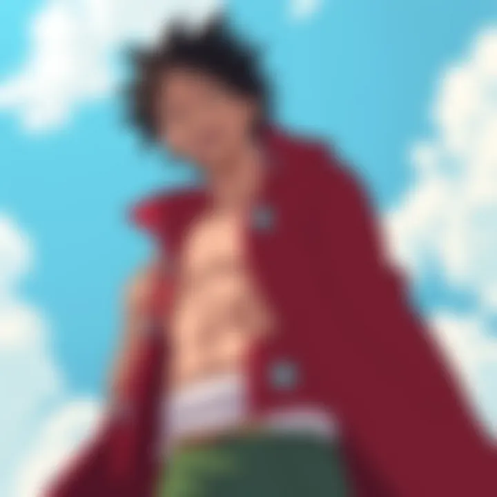 A captivating scene showcasing the vibrant world of One Piece Film Z