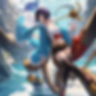 One Piece World Exploration A detailed map of the One Piece world highlighting various islands and territories.