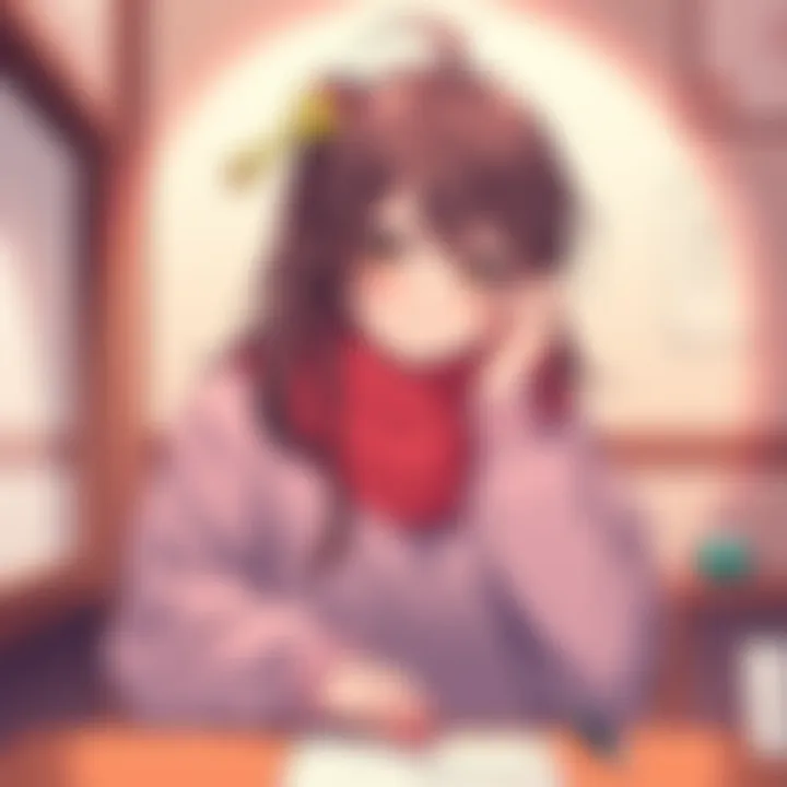 A digital platform showcasing profiles of anime fans seeking relationships
