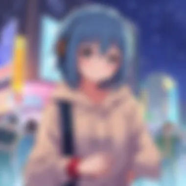 An engaging virtual event where anime fans meet and interact online