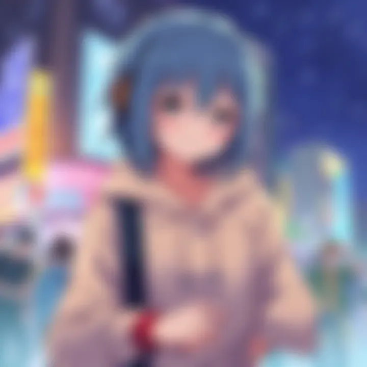 An engaging virtual event where anime fans meet and interact online