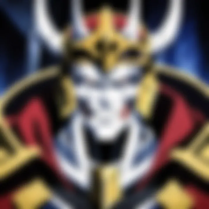 A detailed portrait of the evolving protagonist from Overlord, illustrating the depth of character development.