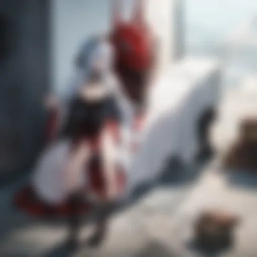 A captivating scene showcasing the intricate world design of Overlord Anime Season 2, highlighting its fantasy elements.