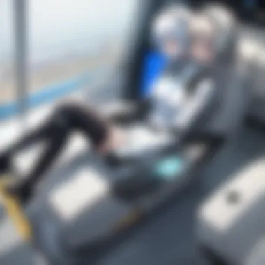 Passenger Benefits of Robot Trains A conceptual illustration of the benefits of robot trains for passengers