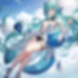 A captivating scene from the first episode depicting the protagonist's transformation.