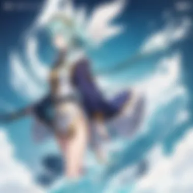 Intricate Character Design in Anime A character design showcasing intricate details that contribute to the anime's atmosphere.