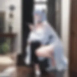 An abstract representation of rejection and acceptance in art