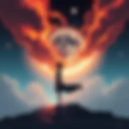 A captivating scene from The Beginning After the End showcasing the protagonist's journey.