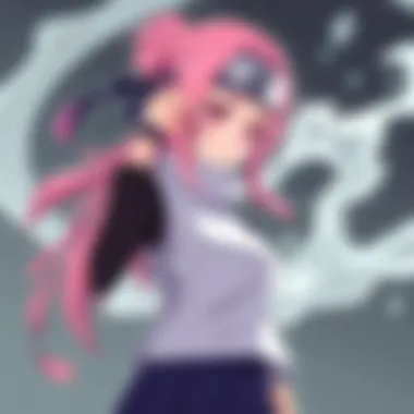 A nuanced depiction of Sakura Haruno's growth and determination