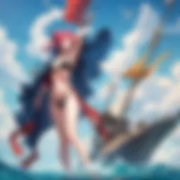 Symbolic representation of freedom in One Piece