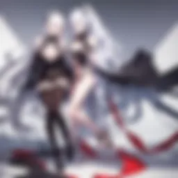 Symbolic representation of love's duality