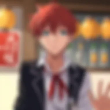 Character dynamics highlighted through a dramatic confrontation