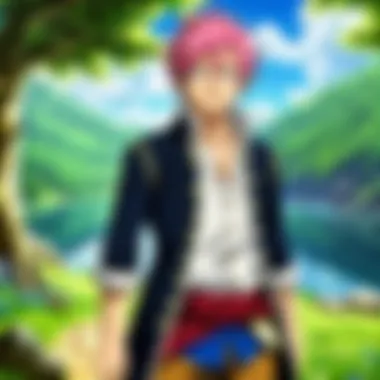 Narrative Structure of Fairy Tail Zerø An artistic representation of the intricate narrative structure within Fairy Tail Zerø.
