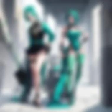 An artistic interpretation of the philosophical themes within Stone Ocean