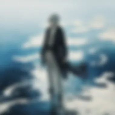 An artistic representation of the philosophical themes in Mushishi