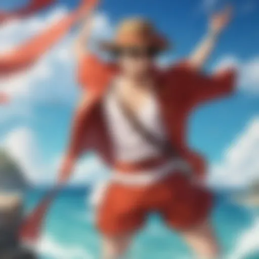 Luffy and Crew Setting Sail