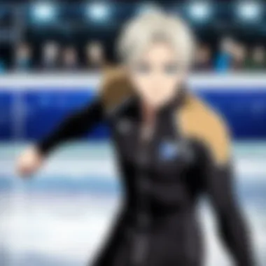 Dynamic Voice Acting in Yuri on Ice Voice actors engaged in a recording session for the Yuri on Ice dub, showcasing their expressive performances.