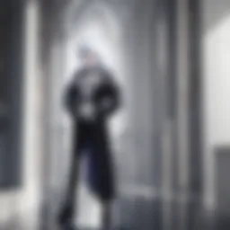 A historic psychic academy building showcasing architectural grandeur.