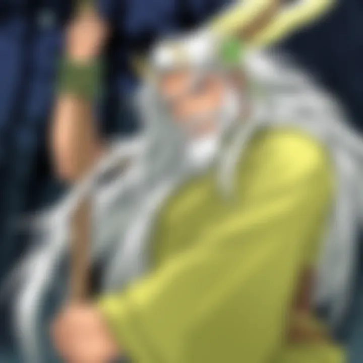 A serene depiction of Enkidu and nature