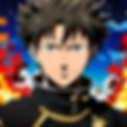 A visual representation of the magical world in Black Clover