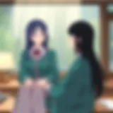 A captivating scene from Shimoneta depicting the unique storytelling style