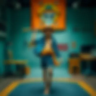 Behind-the-scenes view of the One Piece animation studio