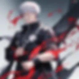 Conceptual artwork representing the essence of Jujutsu Kaisen