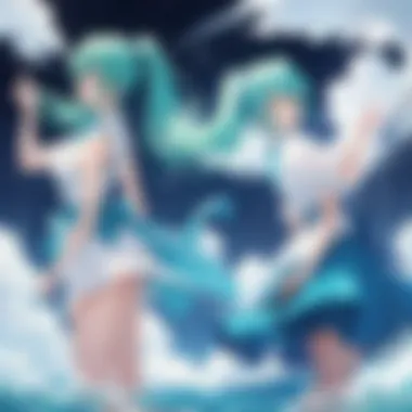 Michiru in a Pivotal Moment An artistic interpretation of Michiru in a pivotal scene that illustrates her emotional depth.