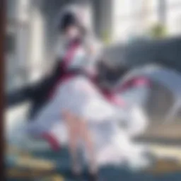 Artistic representation of BL anime themes