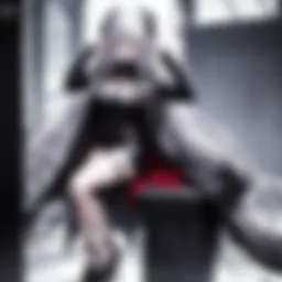 Cover art of Vampire Knight showcasing its gothic style