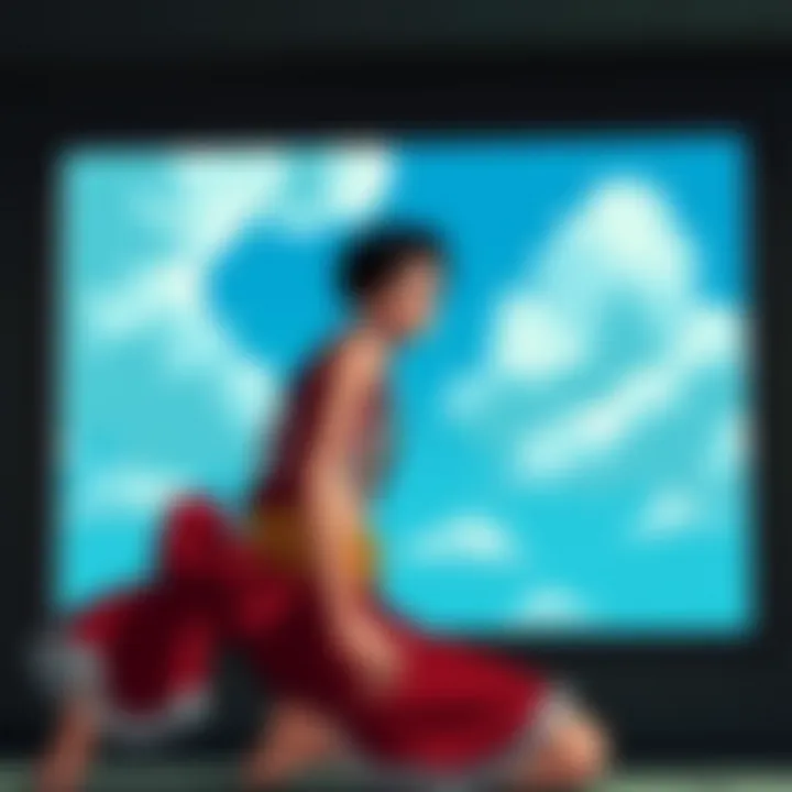 Regional Access to One Piece Streaming A world map highlighting regional availability of anime