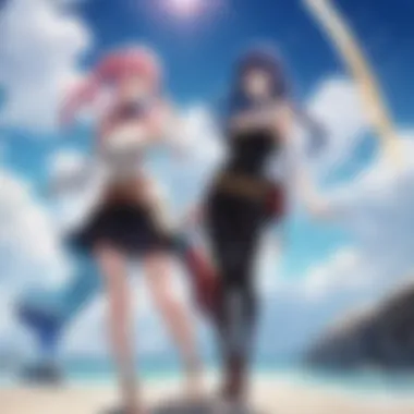 The Heroes of Fairy Tail The main characters of Fairy Tail in an epic stance.