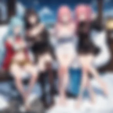 Character Transformations in Fairytail Stream Illustration of key character transformations in Fairytail Stream