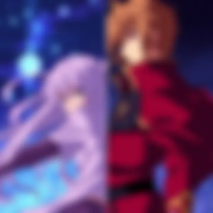 Visual Quality Comparison of Fate/Stay Night Visual comparison of standard definition versus Blu-ray quality of Fate/Stay Night