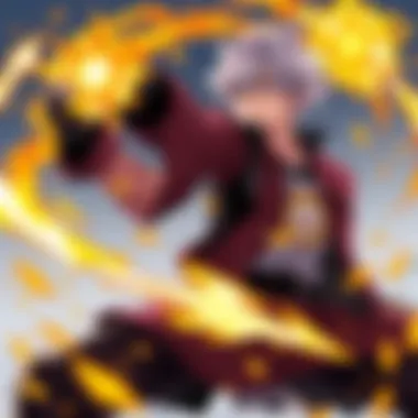 Explosive action sequence from Fireforce Season Two