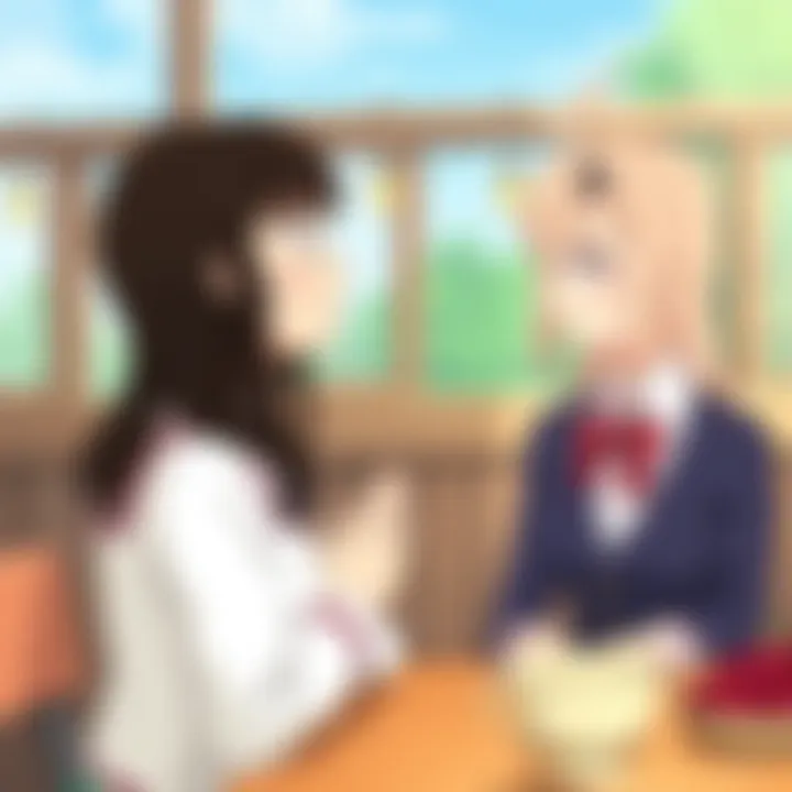 Emotional connection between characters