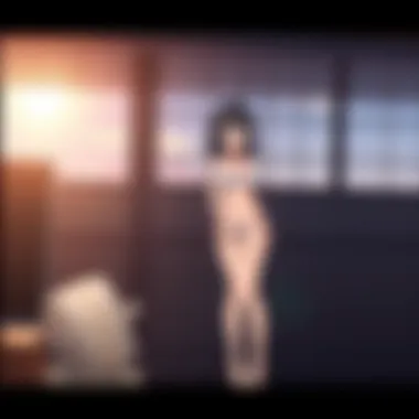 Viewer Perception and Reception A conceptual image illustrating viewer reactions to anime nudity