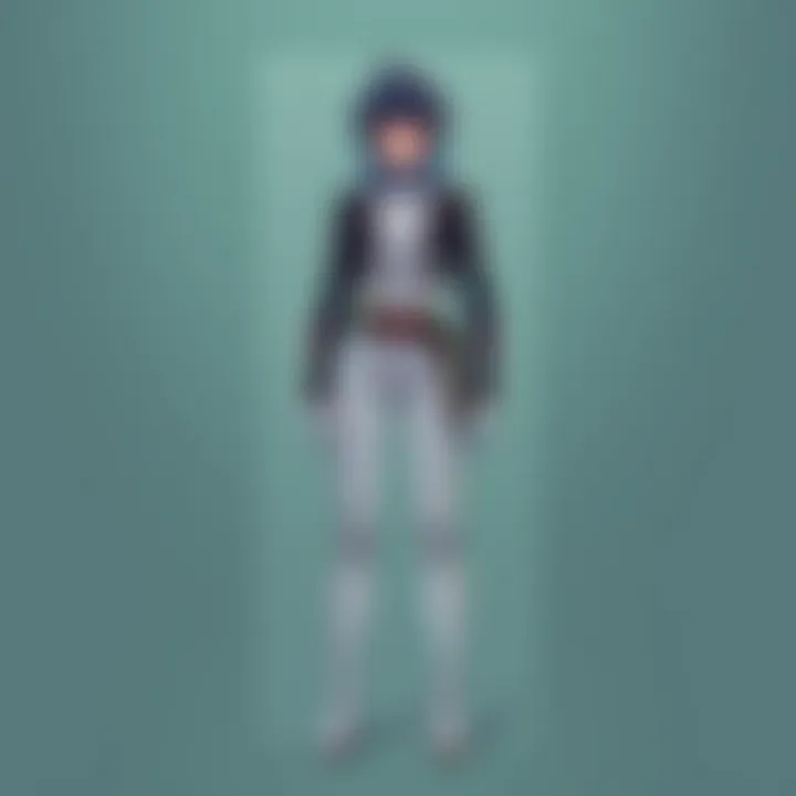 An intricate scene depicting character interactions and philosophical themes